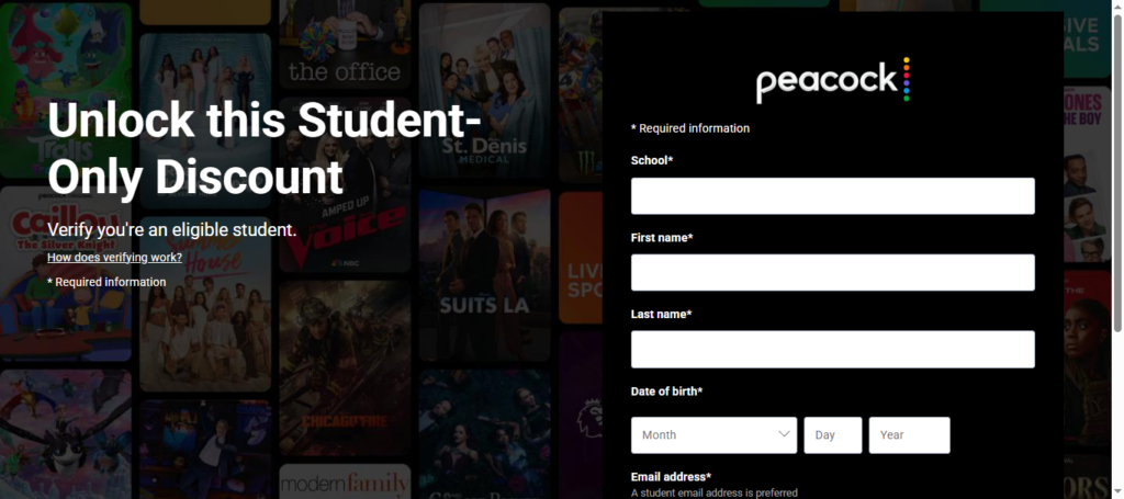 create students account